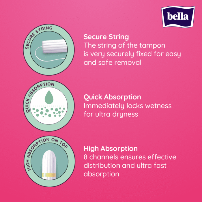 bella tampons mini