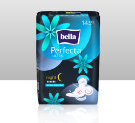 Bella Perfecta Ultra Night Extra Soft pads offer overnight comfort and protection for heavy flow. Ultra-thin, breathable, and skin-friendly.