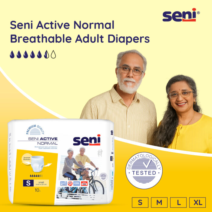 Seni Active Normal Adult Pull Ups - 10 Pieces (Small)