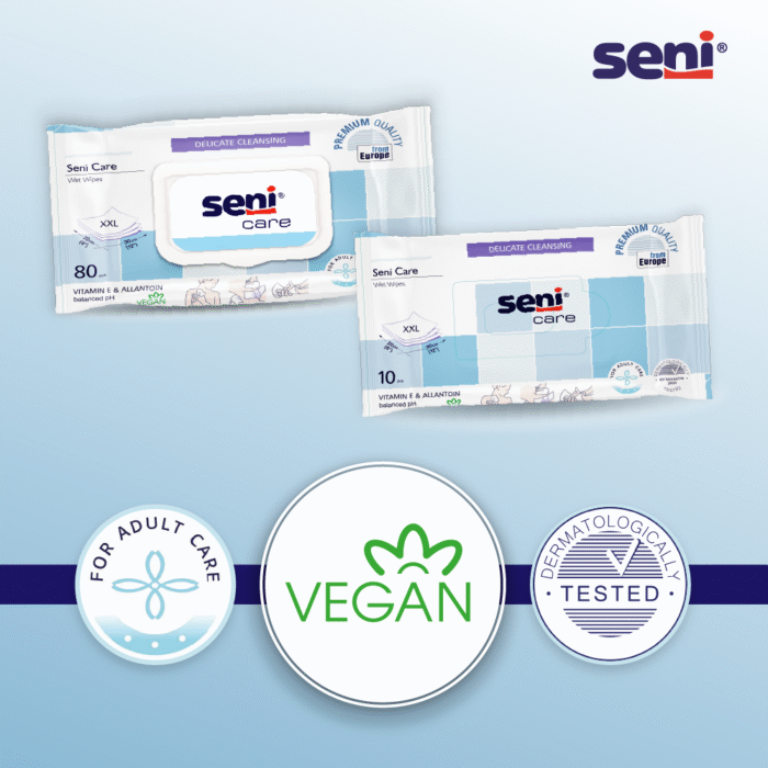 Seni Care Wet Wipes (Xxl) - 80 Pieces