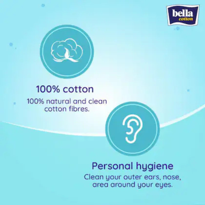 bella cotton buds, cotton pads, cotton wools
